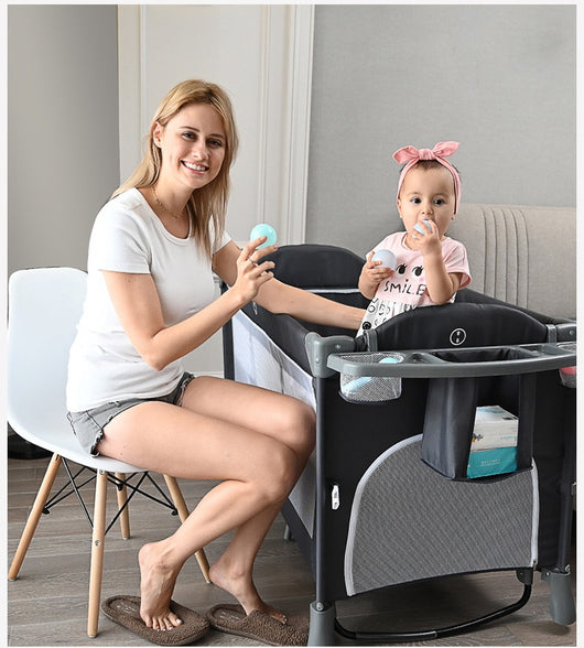 Berceau pliable multifonctionnel pour bébé de 0 à 6 ans