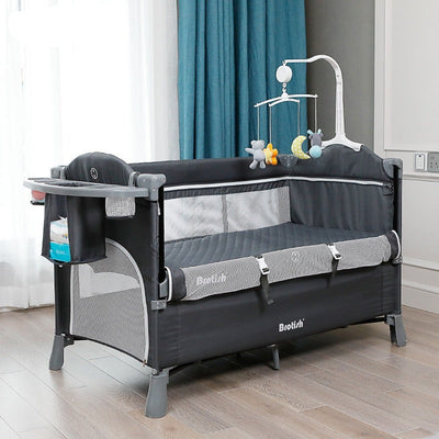 Berceau pliable multifonctionnel pour bébé de 0 à 6 ans