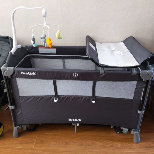 Berceau pliable multifonctionnel pour bébé de 0 à 6 ans