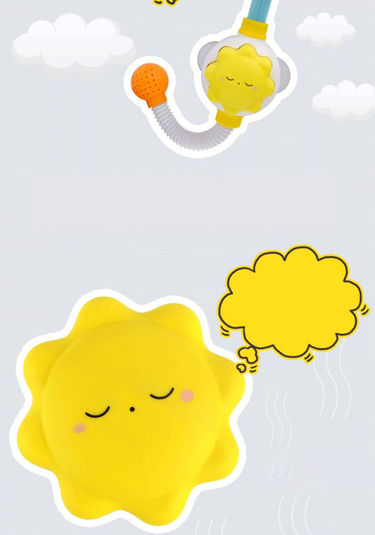Jouet de douche nuage pour bébés