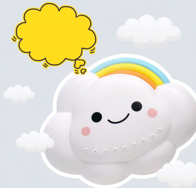 Jouet de douche nuage pour bébés