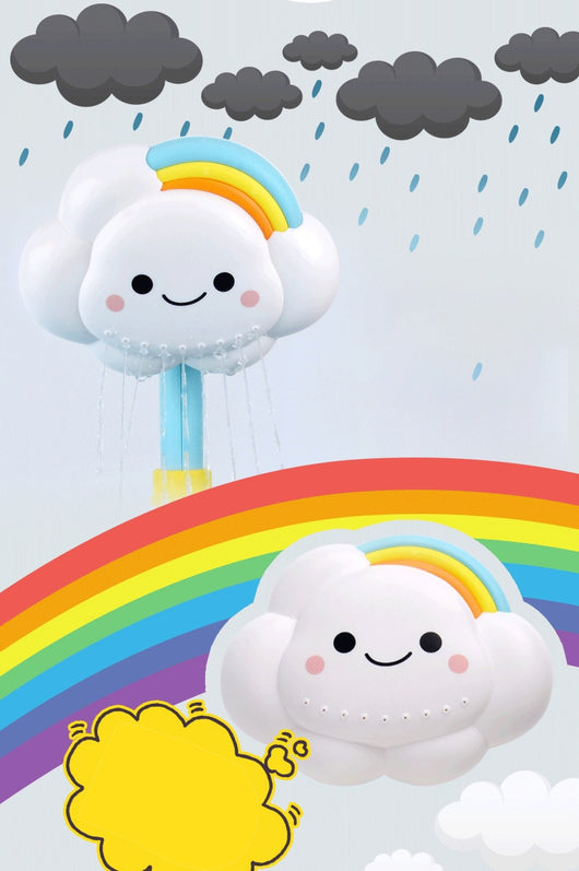 Jouet de douche nuage pour bébés