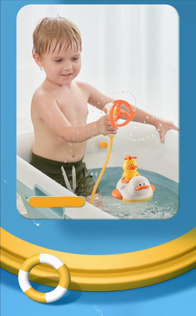 Jouet de bain canard électrique