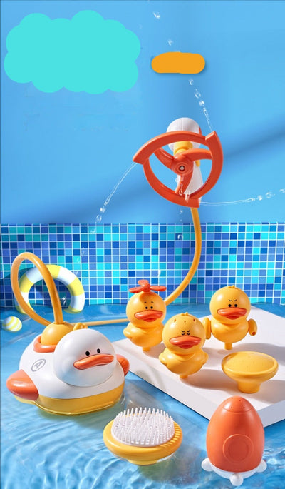 Jouet de bain canard électrique
