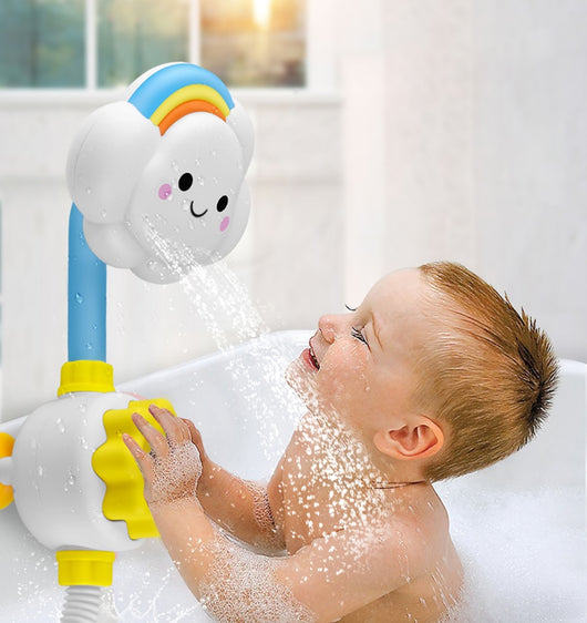 Jouet de douche nuage pour bébés