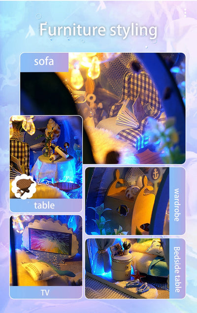 Maison poupée Miniatures Océan