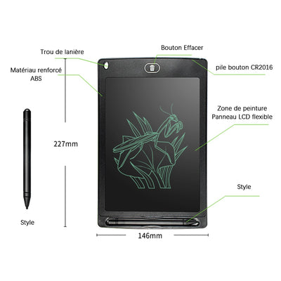 Tablette de Dessin LCD pour Enfants