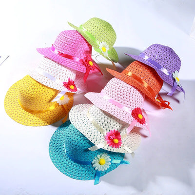 Chapeau d'été avec sac à main pour enfants