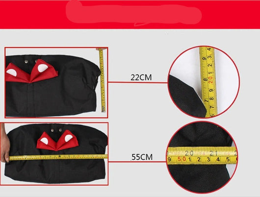 Gants de poussette chauds en fourrure polaire