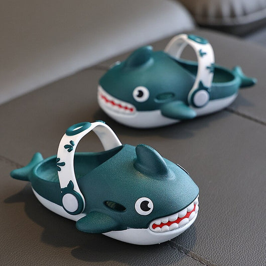 Sabots enfants motif requins