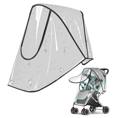 Housse de pluie ultra-compacte pour poussette