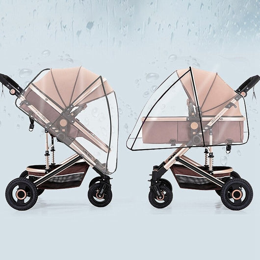 Housse de pluie ultra-compacte pour poussette