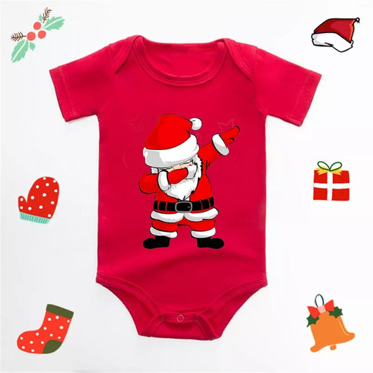 combinaison père noël pour bébé