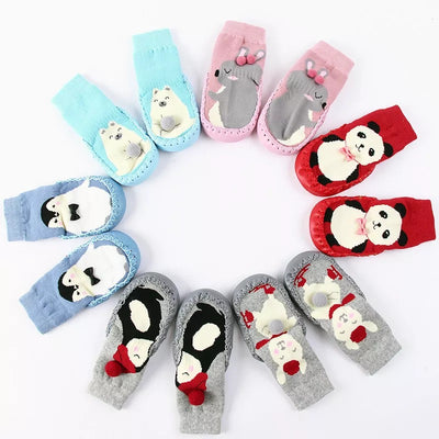 Chaussettes d'intérieur épaisses en coton