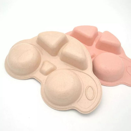 Assiette en forme de voiture pour bébé