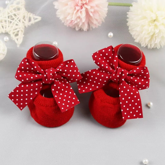 Chaussettes en coton pour nouveau-né