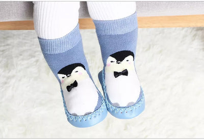 Chaussettes d'intérieur épaisses en coton