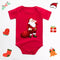 combinaison père noël pour bébé