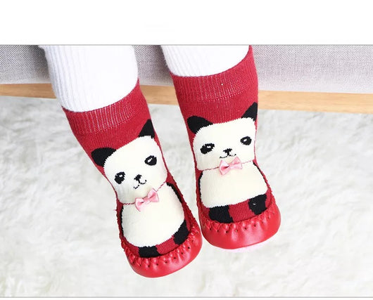 Chaussettes d'intérieur épaisses en coton
