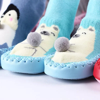 Chaussettes d'intérieur épaisses en coton