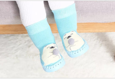 Chaussettes d'intérieur épaisses en coton