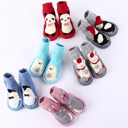 Chaussettes d'intérieur épaisses en coton