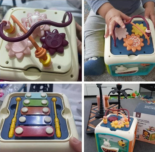 7EN1 Cube d'activité pour bébé