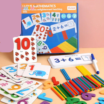 Jouets mathématiques Montessori pour enfants