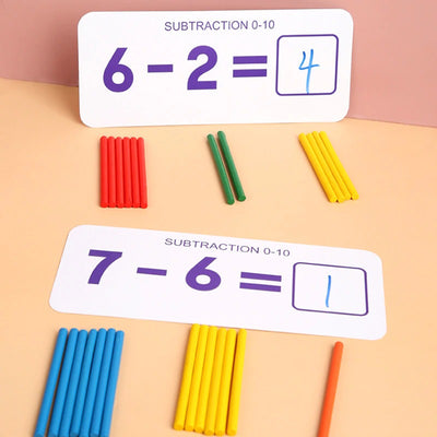 Jouets mathématiques Montessori pour enfants