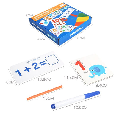 Jouets mathématiques Montessori pour enfants
