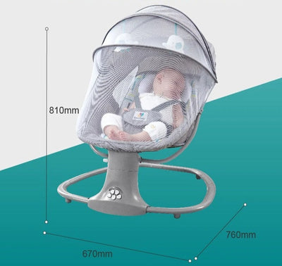 Chaise Longue électrique à bascule pour bébé