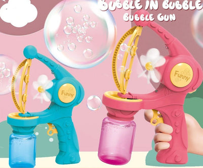 Pistolet à Bulles Automatique pour Enfants