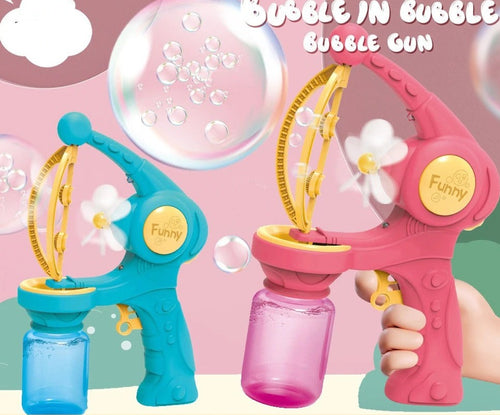 Pistolet à Bulles Automatique pour Enfants