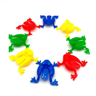 Jouets de grenouilles sautant