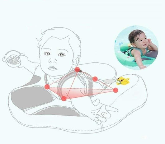 Mambo Flotteur De Natation Solide pour Bébé (8mois à 6ans) - 9mois et moi
