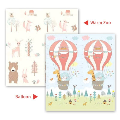Tapis de Jeu Double Face Pour Bébé - 180x200cm