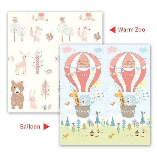 Tapis de Jeu Double Face Pour Bébé - 180x200cm
