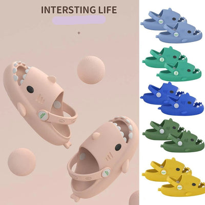 Sabots enfants motif requins