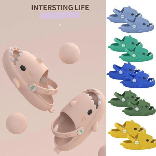 Sabots enfants motif requins