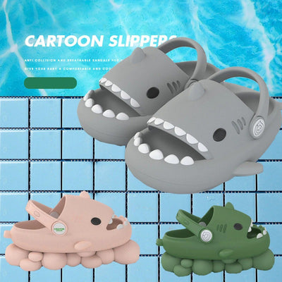 Sabots enfants motif requins