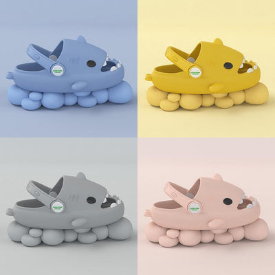 Sabots enfants motif requins