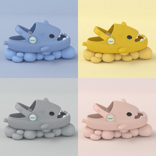 Sabots enfants motif requins