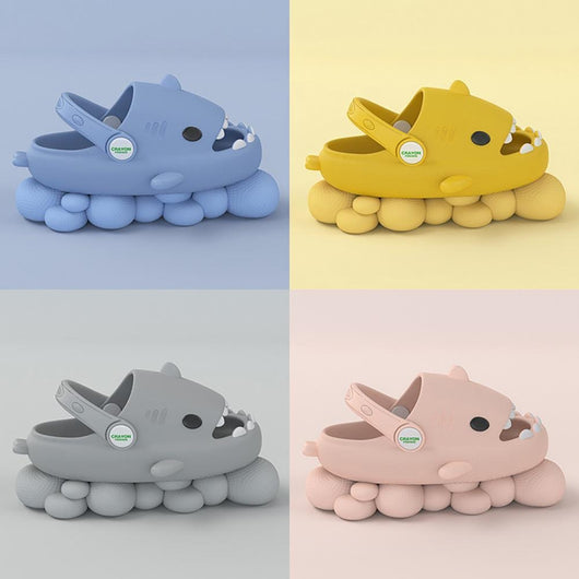 Sabots enfants motif requins