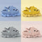 Sabots enfants motif requins
