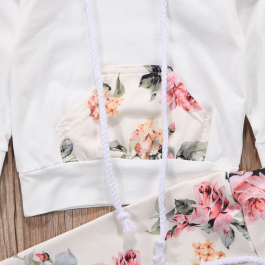 Ensemble streetwear florale - 9mois et moi