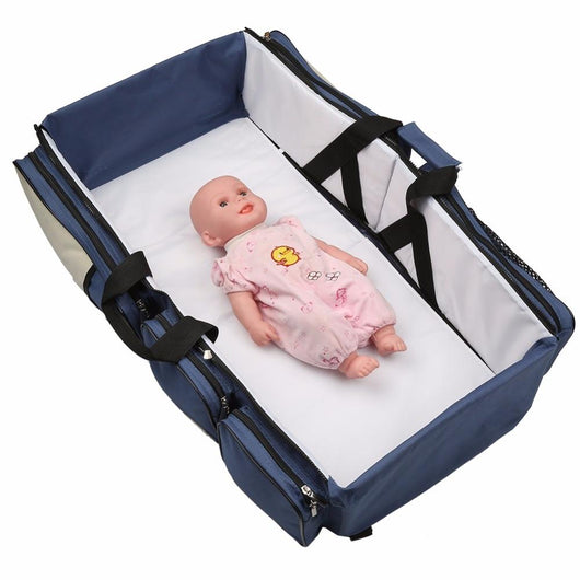 SAC BÉBÉ 3 EN 1 : Lit De Voyage + Table À Langer - 9mois et moi