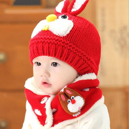 Bonnet & Écharpe Pour Bébé