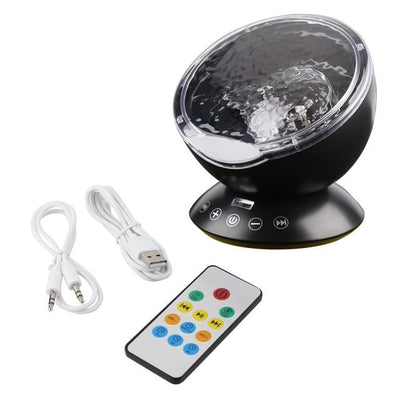 Lampe Veilleuse - Projecteur Vagues Océan - 9mois et moi
