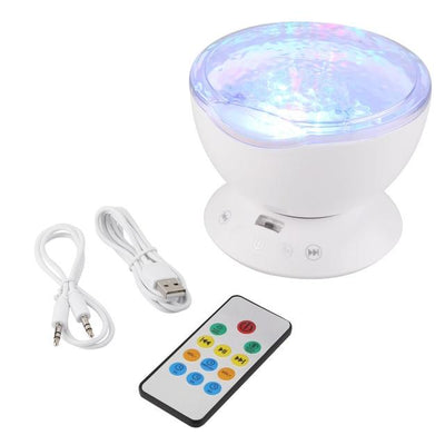 Lampe Veilleuse - Projecteur Vagues Océan - 9mois et moi