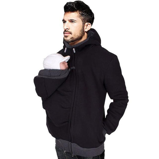 Kangourou À Capuche Porte-Bébé Chandail d'hiver Chaud - 9mois et moi